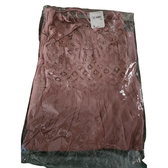 NWT Intimately Free People Adella Slip Rose Size Small - Picture 3 of 7